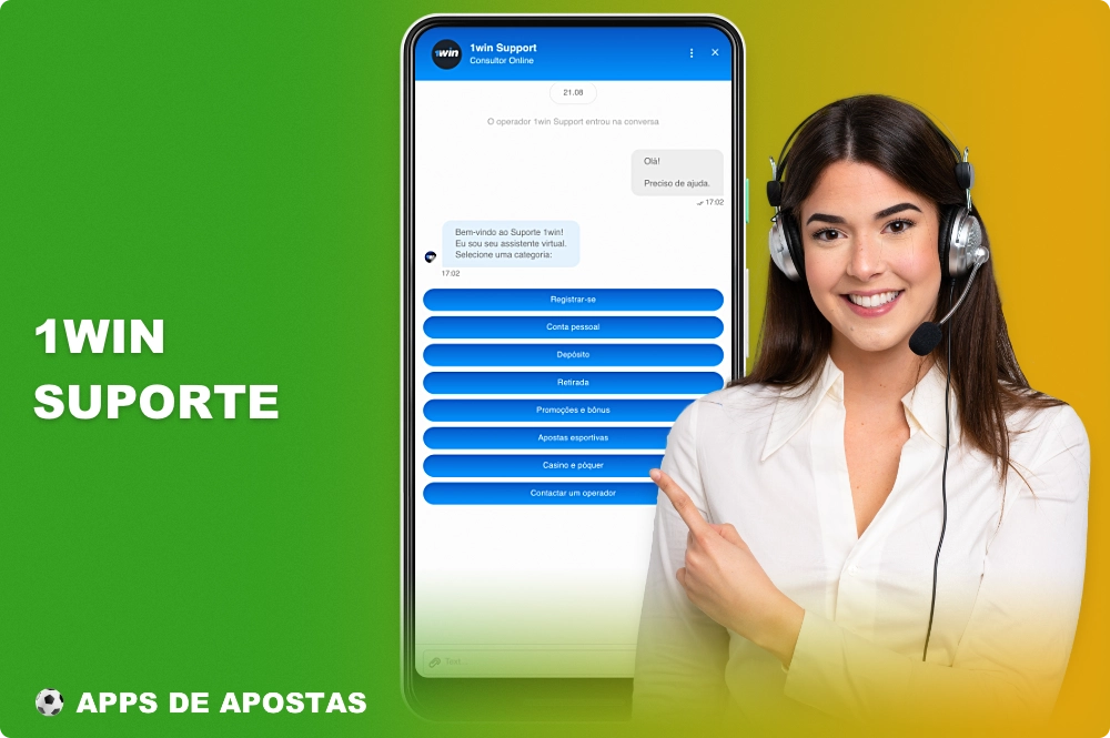 No aplicativo 1win, os usuários do Brasil podem obter ajuda via chat ou outros canais de comunicação
