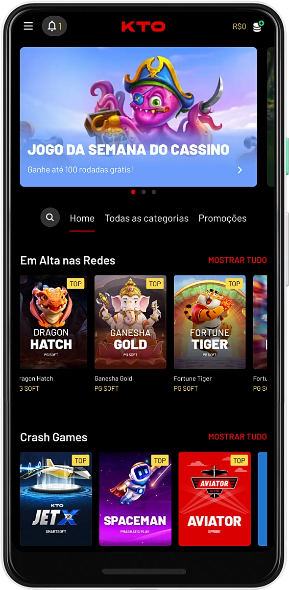 O cassino on-line no aplicativo KTO contém uma variedade de atividades de jogos de cassino