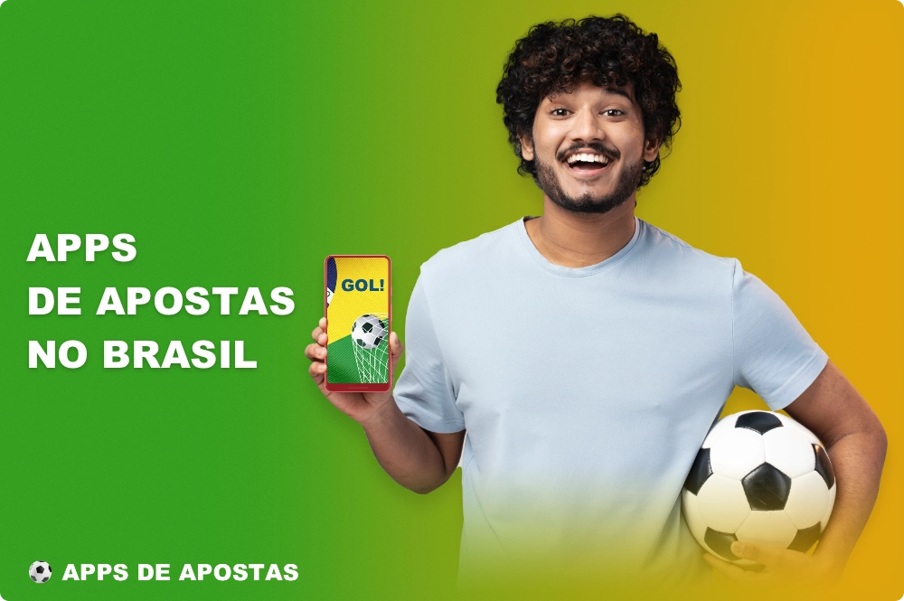 Aplicativos de apostas móveis permitem que os usuários brasileiros apostem em qualquer lugar
