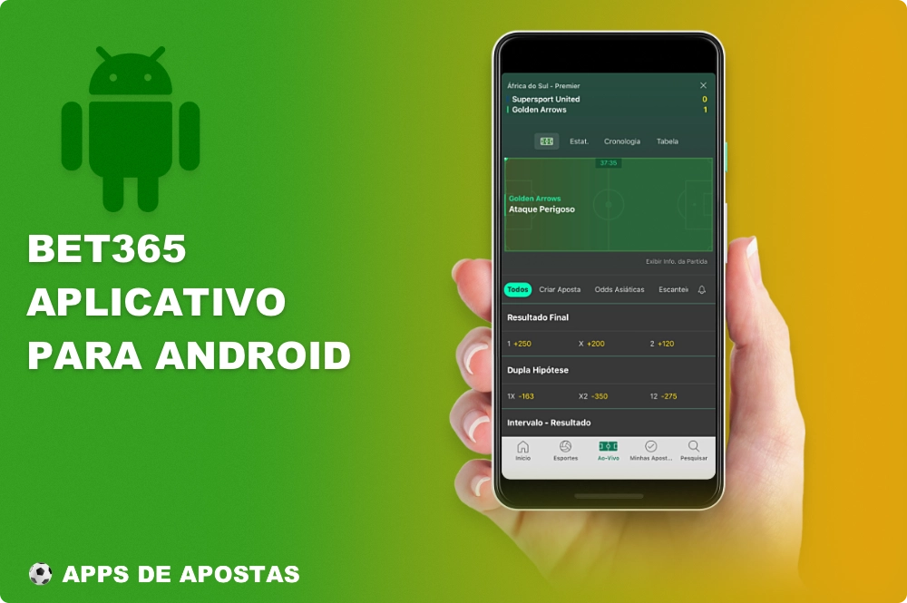 O aplicativo móvel da Bet365 para Android é rico em recursos e permite que você aposte em qualquer lugar