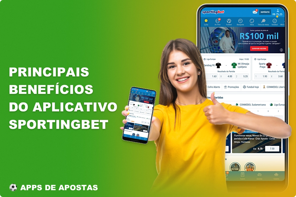 O aplicativo móvel da Sportingbet para apostas no Brasil tem uma série de benefícios