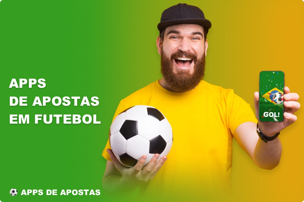Aplicativos móveis para apostas em futebol no Brasil