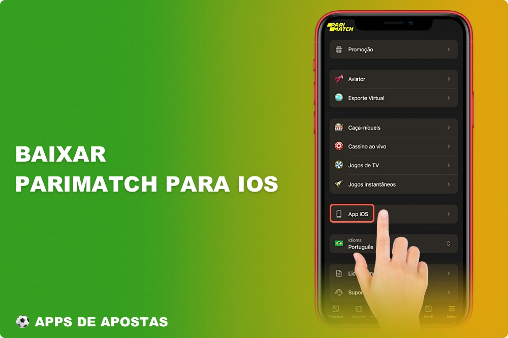 Você pode baixar o aplicativo Parimatch para iOS em iPhones e iPads compatíveis com o aplicativo