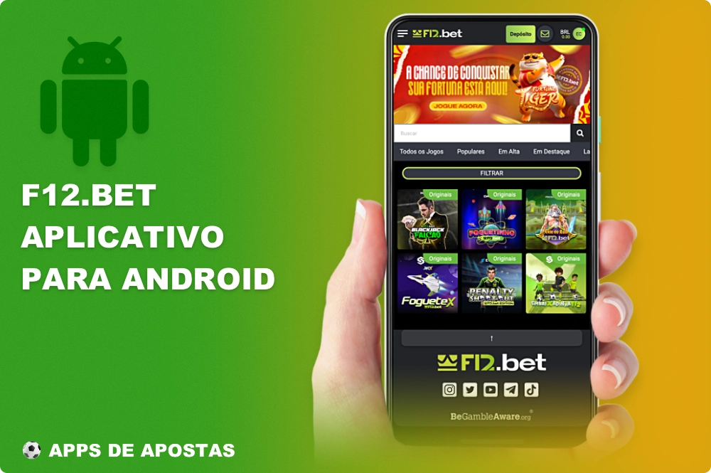 O aplicativo móvel F12 Bet para Android pode ser usado em uma variedade de dispositivos, incluindo smartphones e tablets