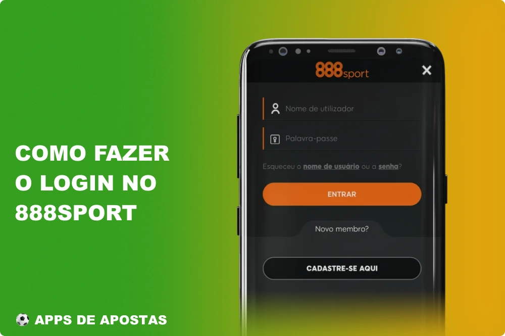 Se um jogador do Brasil não tiver aberto o aplicativo 888sport por um longo período, ele precisará fazer login em sua conta