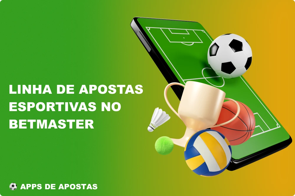Com o aplicativo móvel Betmaster, os jogadores do Brasil podem apostar em qualquer evento esportivo de qualquer esporte popular a qualquer momento