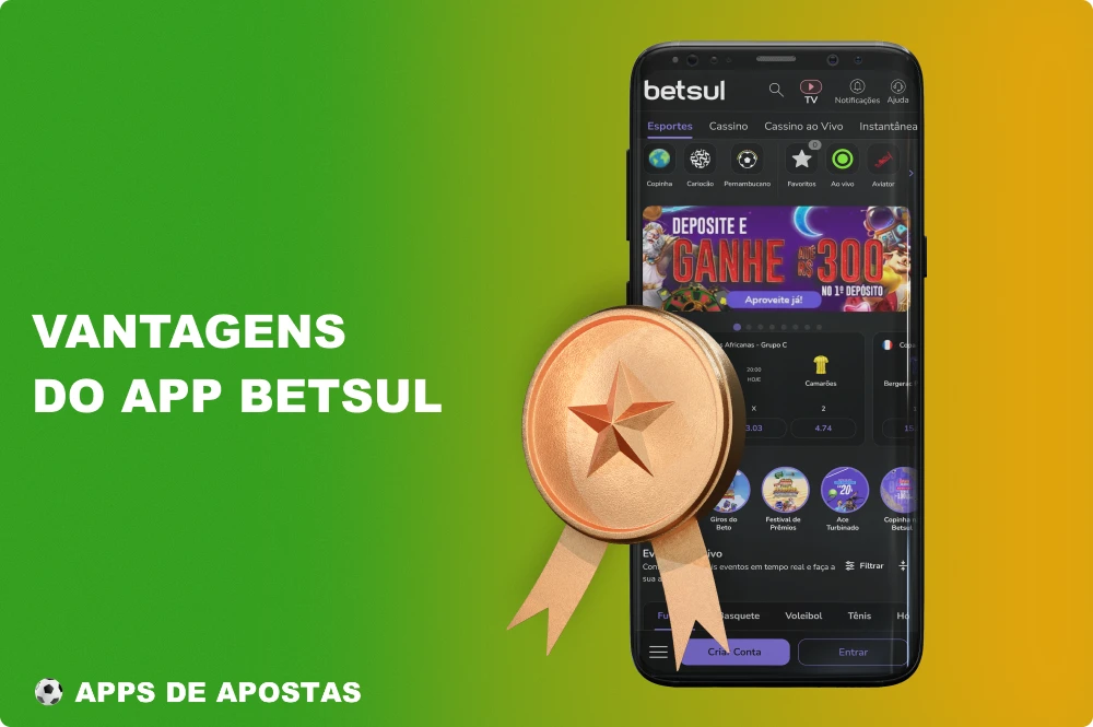 O Betsul app tem muitos benefícios a oferecer aos jogadores do Brasil
