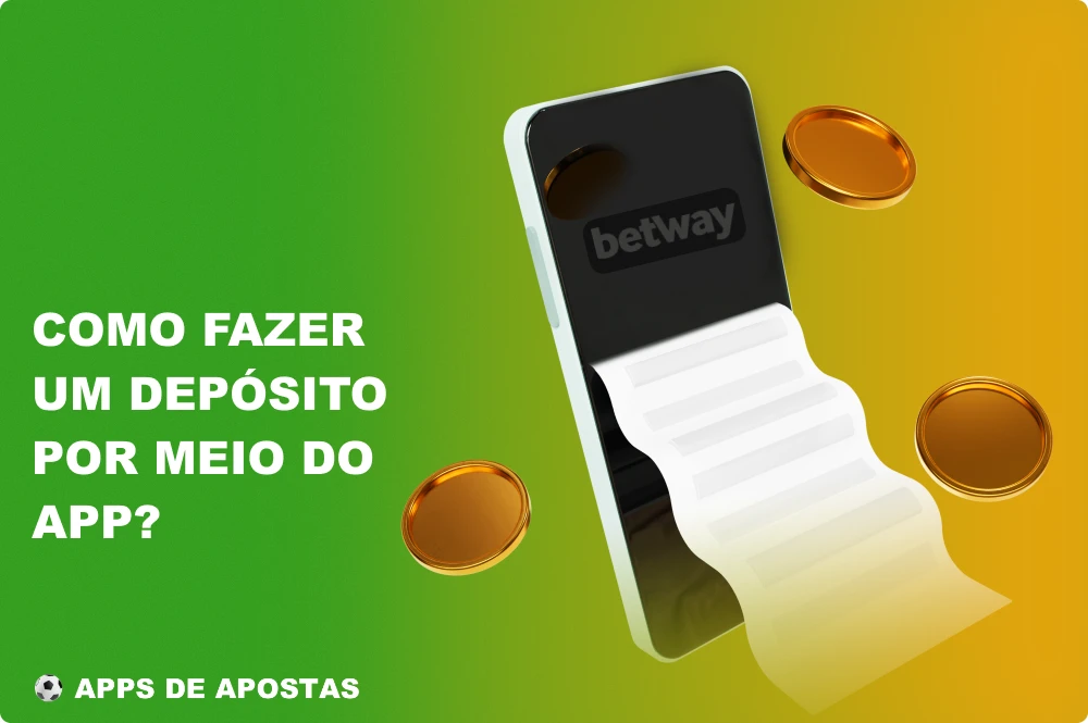 Depois de fazer um depósito no aplicativo Betway, os jogadores do Brasil podem jogar com dinheiro real
