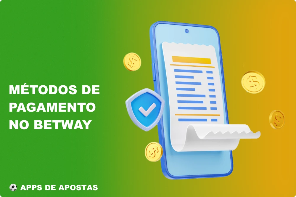 O aplicativo Betway tem uma ampla gama de métodos bancários rápidos, confiáveis e transparentes para jogadores do Brasil