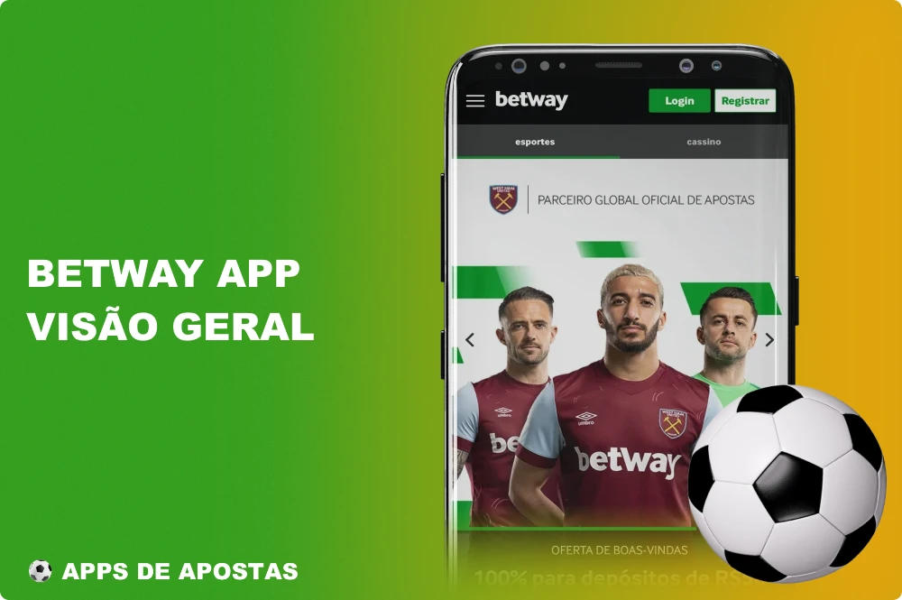 Betway é um aplicativo de apostas totalmente legal no Brasil