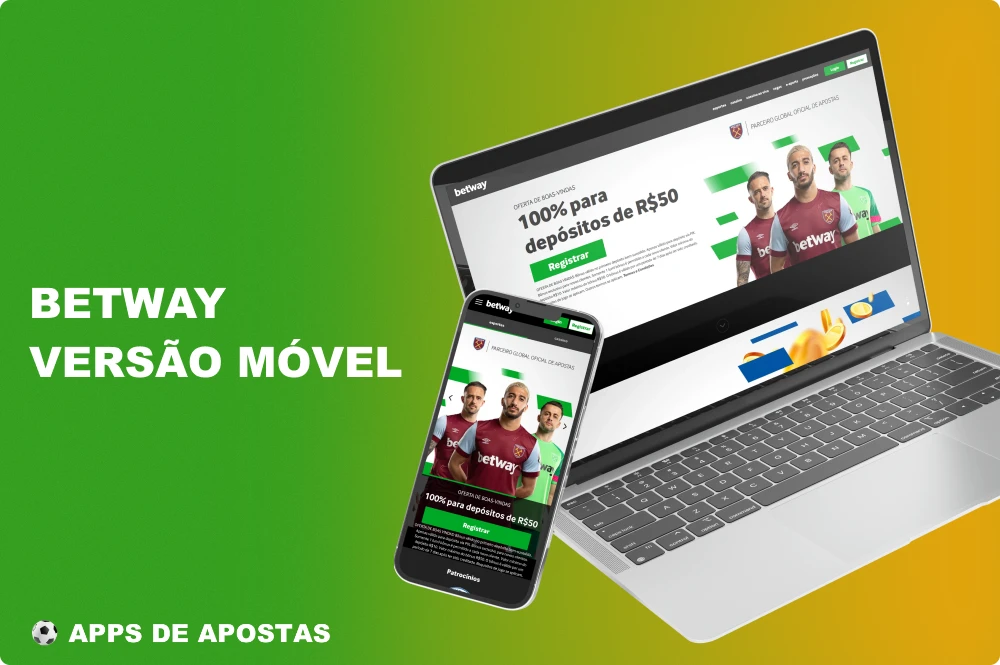 Os jogadores do Brasil podem apostar confortavelmente sem instalar um aplicativo, simplesmente visitando o site móvel da Betway