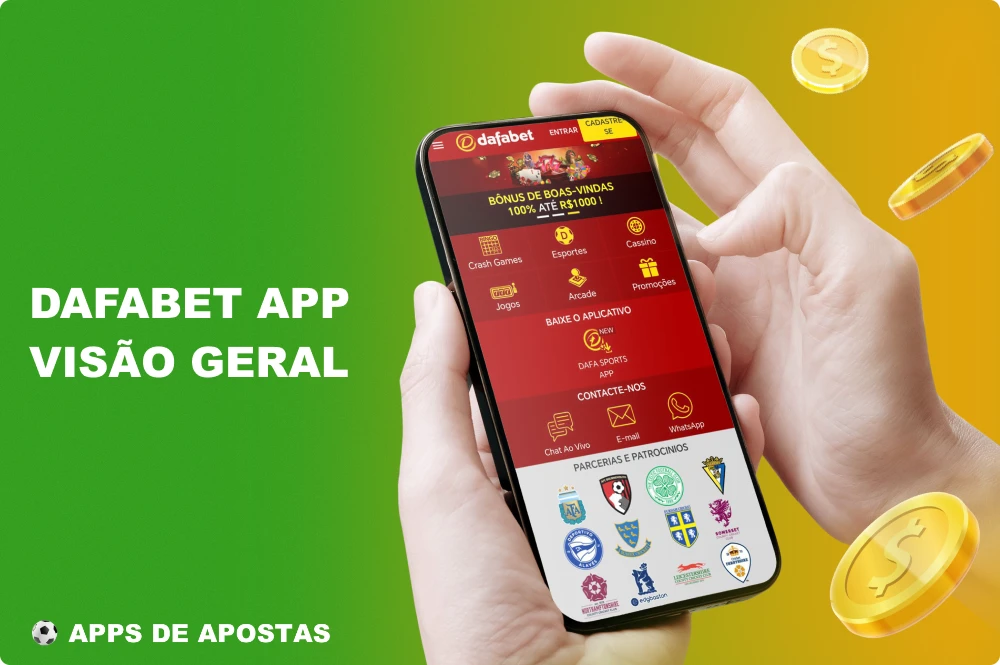 Os aplicativos de apostas esportivas e cassino on-line da Dafabet oferecem aos brasileiros uma interface amigável e fácil de navegar, com funcionalidade semelhante à do site