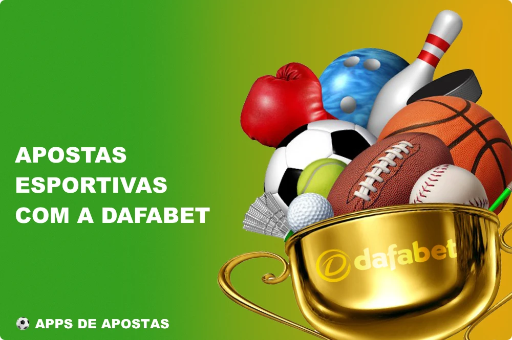 A categoria de apostas do aplicativo Dafabet oferece uma ampla seleção de cerca de 40 esportes para jogadores do Brasil