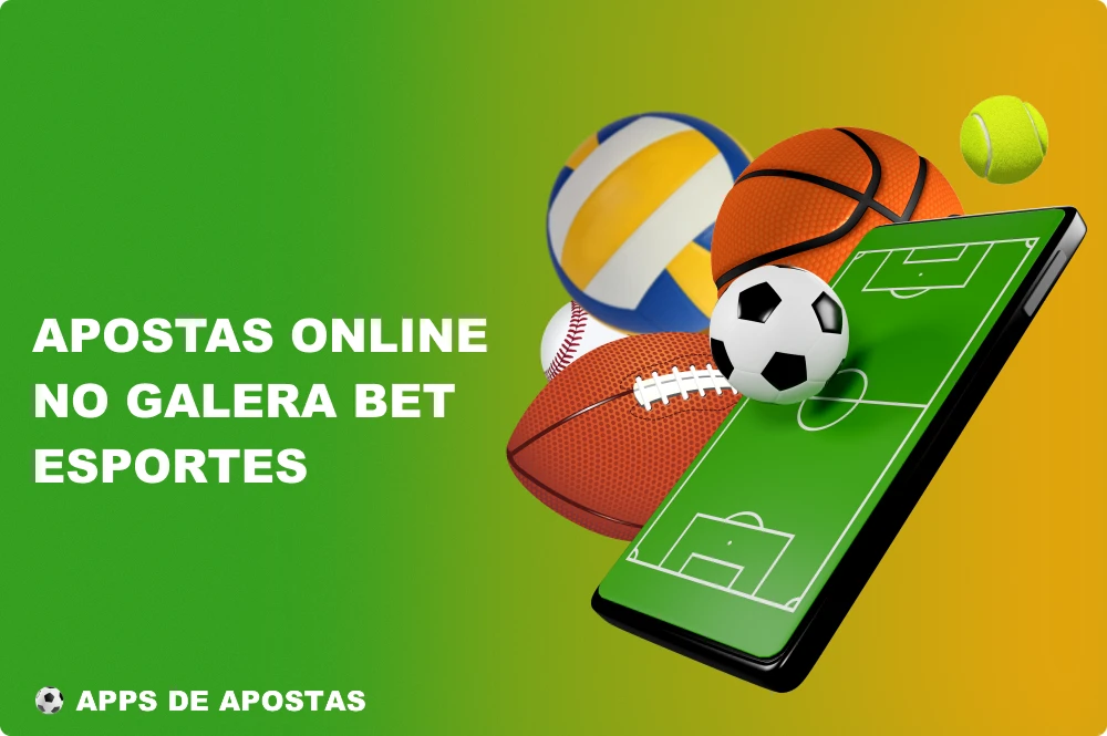 O aplicativo Galera Bet oferece aos brasileiros diferentes tipos de apostas e mercados esportivos em diferentes esportes