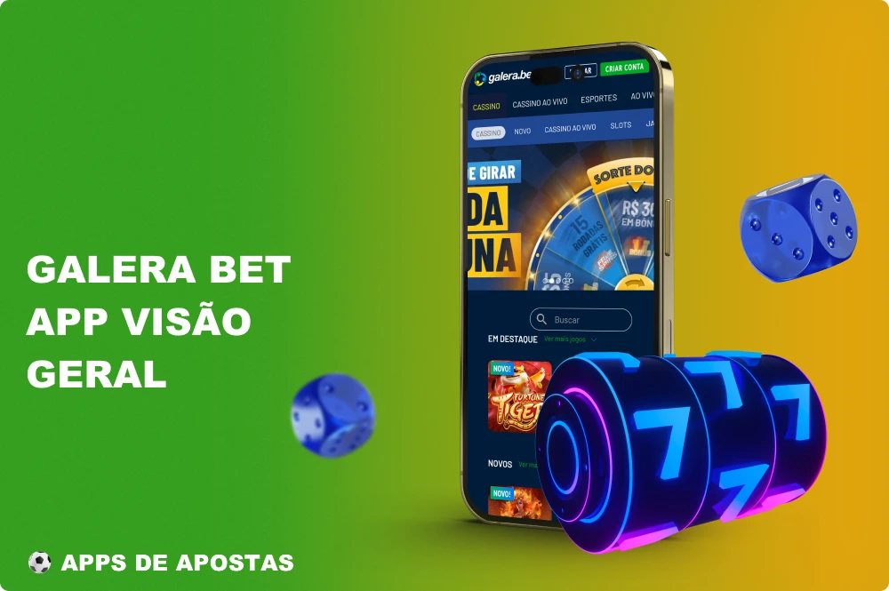 Os jogadores do Brasil podem baixar de forma rápida e fácil o aplicativo Galera Bet, que é adequado para dispositivos Android e iOS