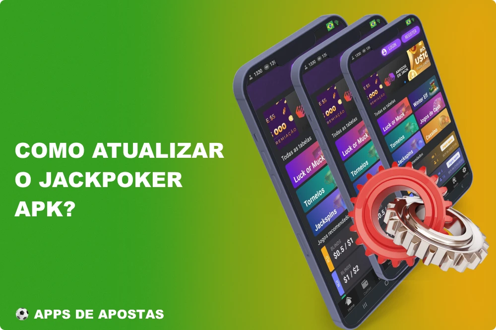 O aplicativo Jackpoker Brasil adiciona um recurso de notificação para atualizações