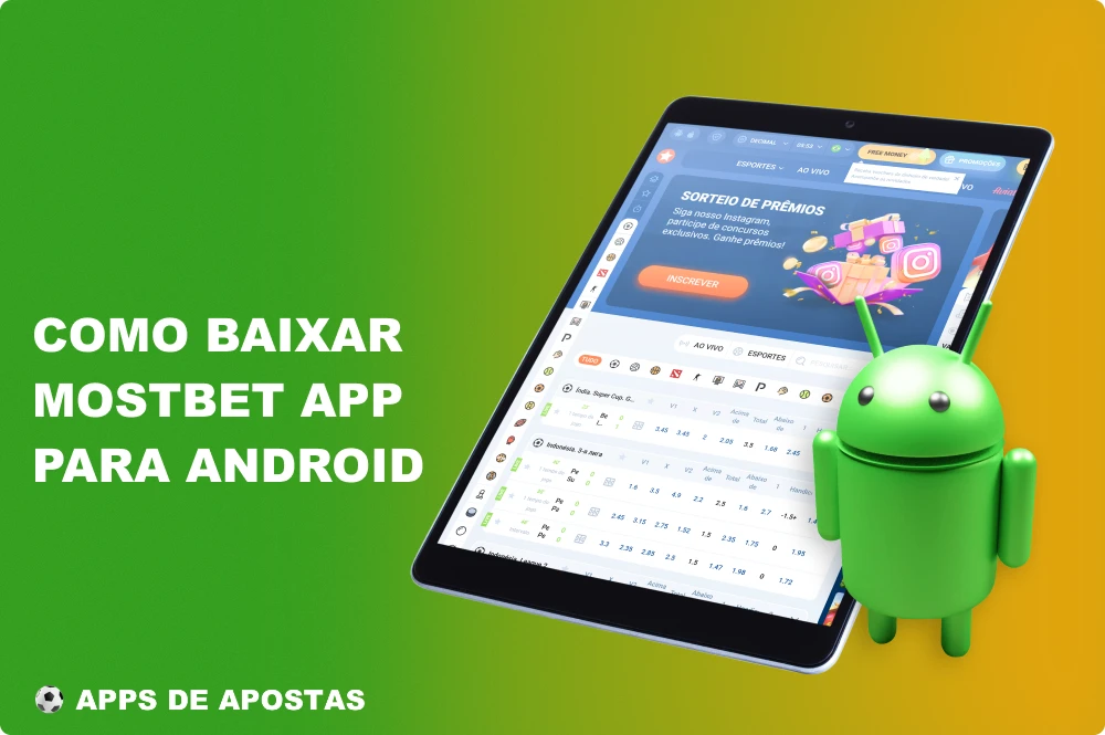 Os jogadores do Brasil podem baixar o aplicativo Mostbet no Android e jogar a qualquer momento