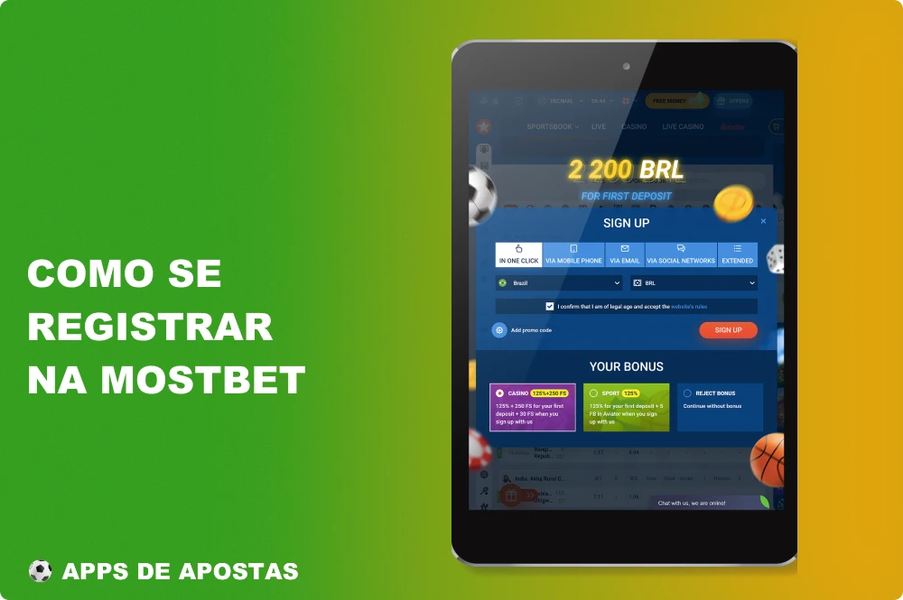 Depois de se registrar na Mostbet, os jogadores do Brasil terão acesso a todos os jogos e recursos do cassino