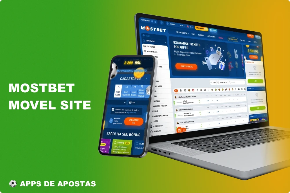 Os jogadores do Brasil podem acessar o Mostbet Casino no navegador móvel de seus dispositivos