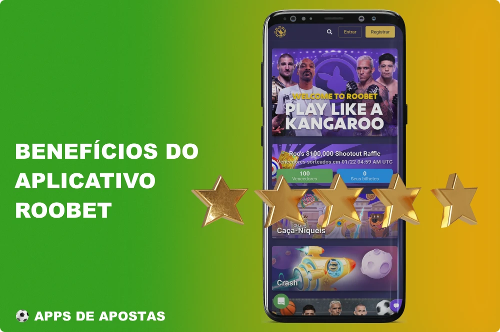 A funcionalidade do aplicativo Roobet tem uma série de vantagens importantes para todos os jogadores modernos do Brasil