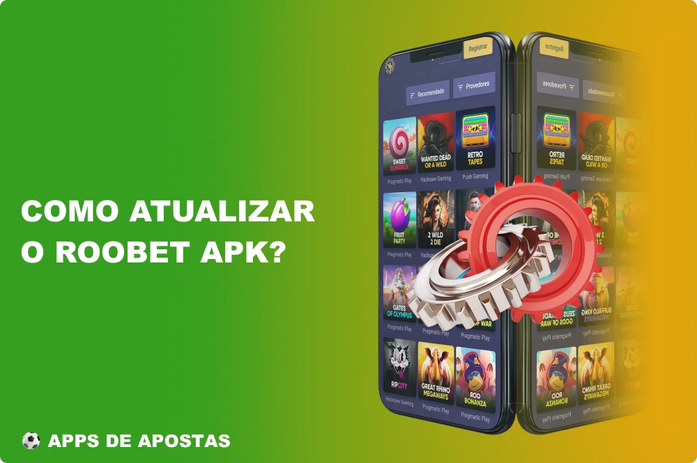 O aplicativo Roobet envia automaticamente aos jogadores do Brasil uma notificação quando uma nova versão é lançada