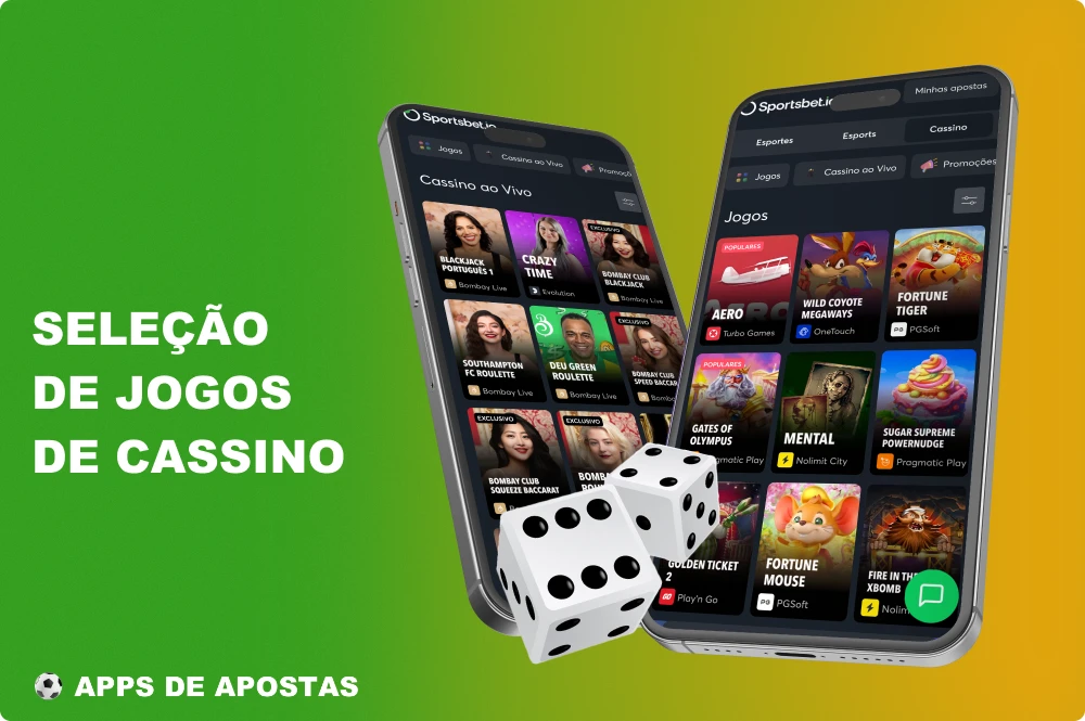 Os fãs de apostas em cassino do Brasil podem baixar o aplicativo Sportsbet.io para apostar em qualquer lugar
