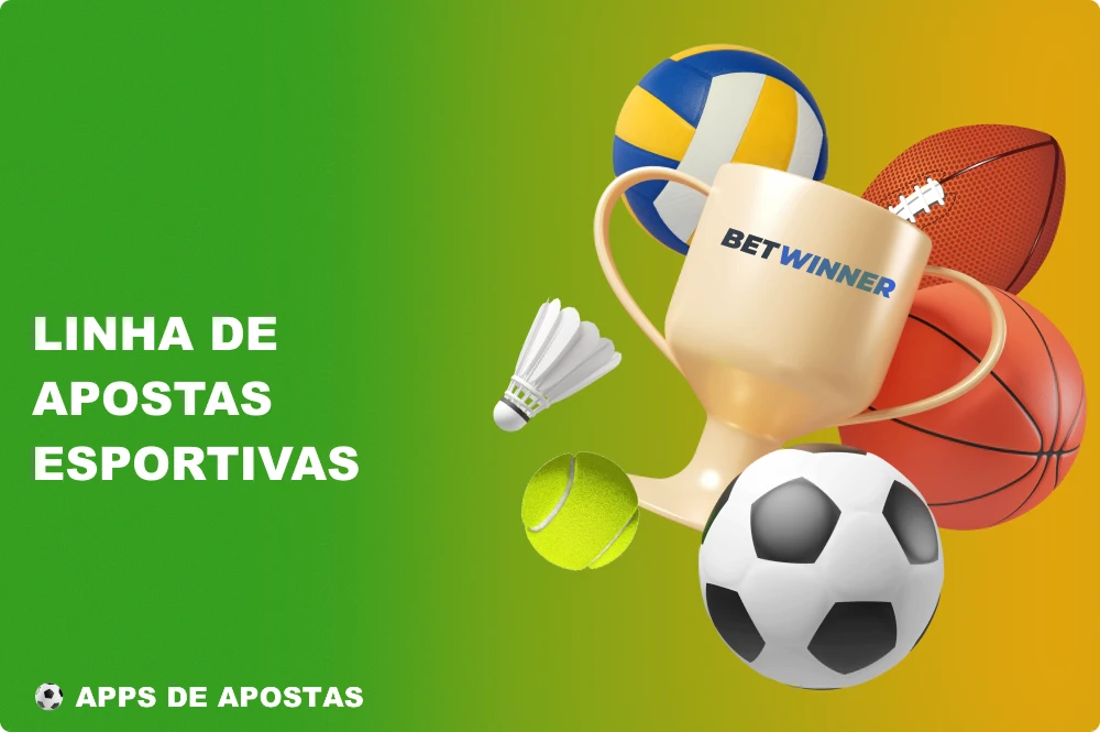 A Betwinner Brasil tem mais de 50 esportes e cyber esportes para apostar