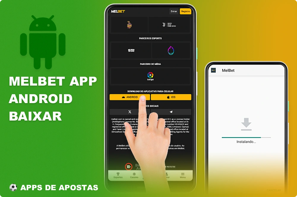 Faça o download do aplicativo móvel Melbet para Android no site oficial, totalmente gratuito