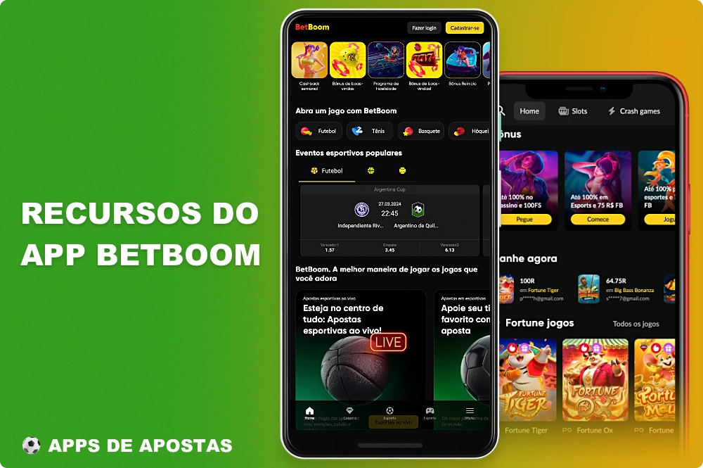 O aplicativo móvel Betboom tem uma série de vantagens e recursos que o tornam muito popular entre aqueles que gostam de apostar em esportes e jogar jogos de cassino
