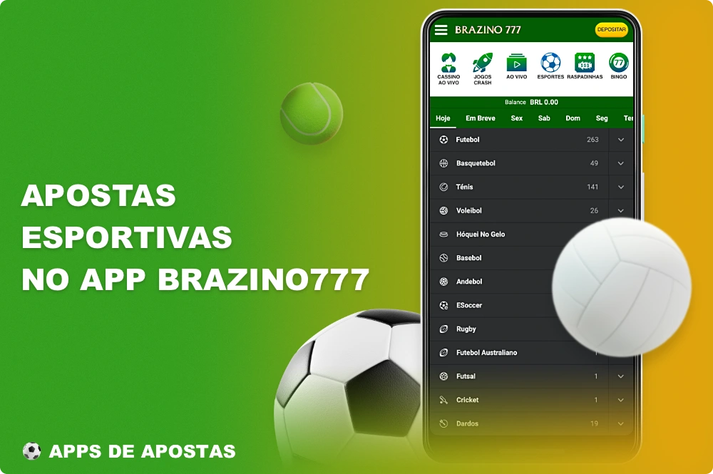 Os usuários do aplicativo Brazino777 podem apostar em uma variedade de esportes, bem como em campeonatos populares locais e mundiais