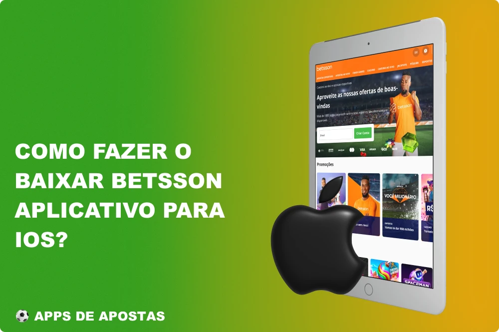 Os usuários do Brasil também podem fazer o baixar do app betsson em seu dispositivo iOS