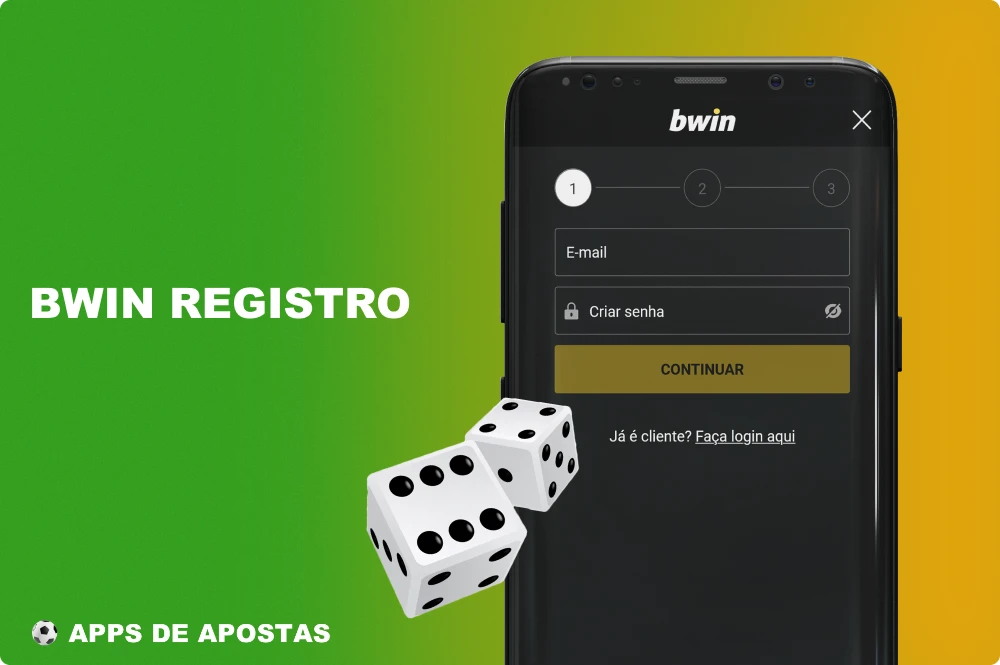 Depois de se registrar no aplicativo móvel da bwin, os jogadores brasileiros podem apostar com dinheiro real