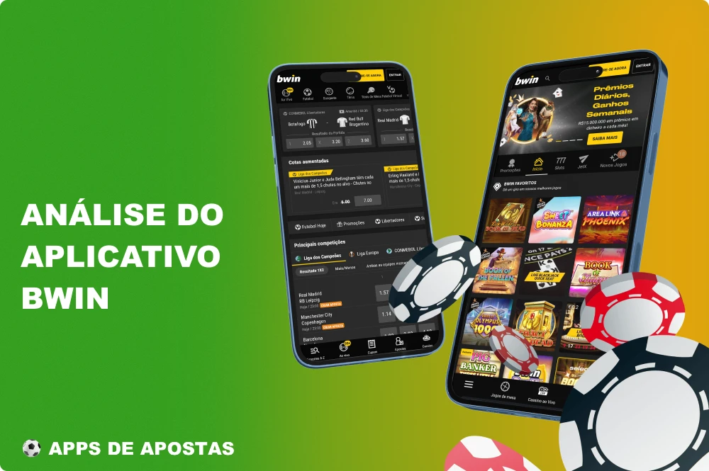 O aplicativo móvel da bwin é um programa gratuito para jogar jogos com dinheiro real em seu smartphone no Brasil