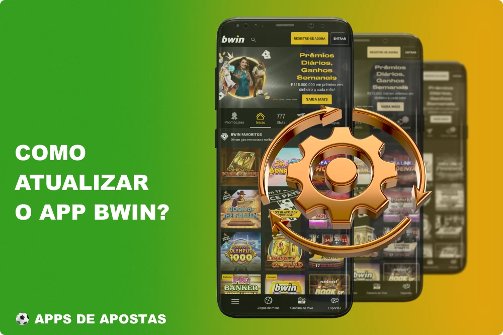 Para evitar perder tempo atualizando manualmente o aplicativo da bwin, os jogadores do Brasil devem ativar a função de atualização automática nas configurações de seus smartphones