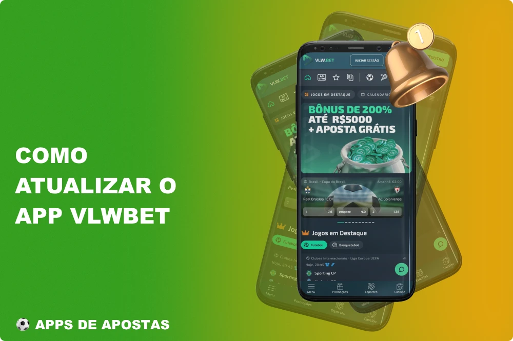 A atualização do aplicativo móvel de apostas VLW é um processo necessário por meio do qual os brasileiros podem adicionar novos recursos à funcionalidade do programa ou eliminar erros, se houver
