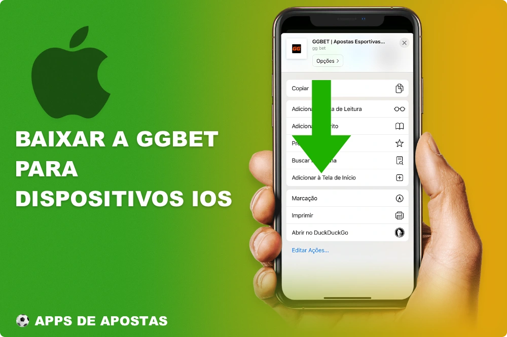 O aplicativo móvel da GGBET para iOS está disponível para usuários de iPhone e iPad