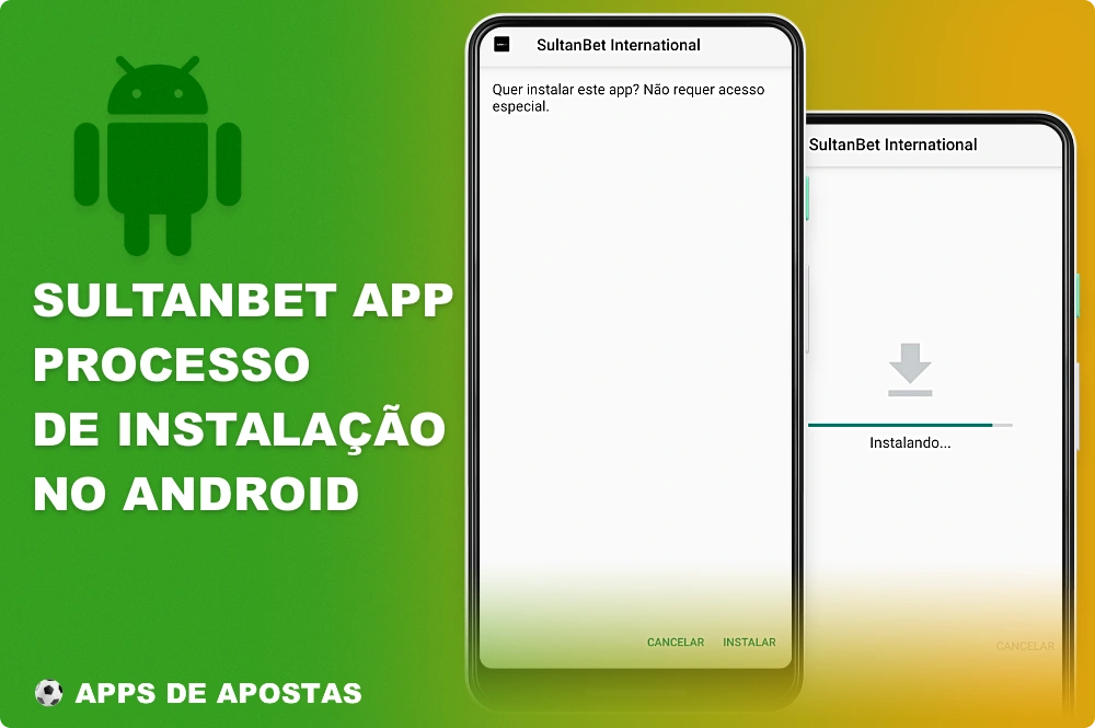 O processo de instalação do aplicativo Sultanbet no Android não é diferente da instalação de qualquer outro arquivo APK