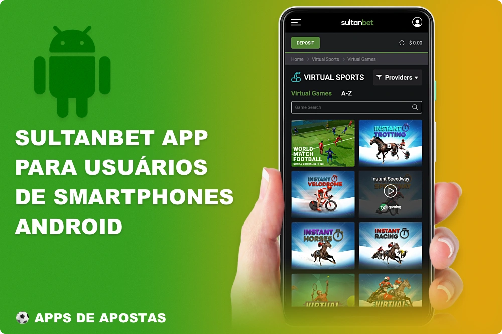 O aplicativo móvel Sultanbet para Android é ótimo para os usuários que desejam apostar e jogar jogos de cassino em qualquer lugar