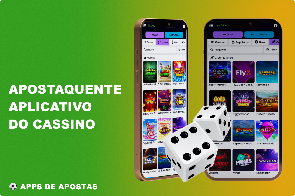 A aplicação de casino Apostaquente oferece aos utilizadores brasileiros milhares de jogos de mais de 50 fornecedores conhecidos e licenciados