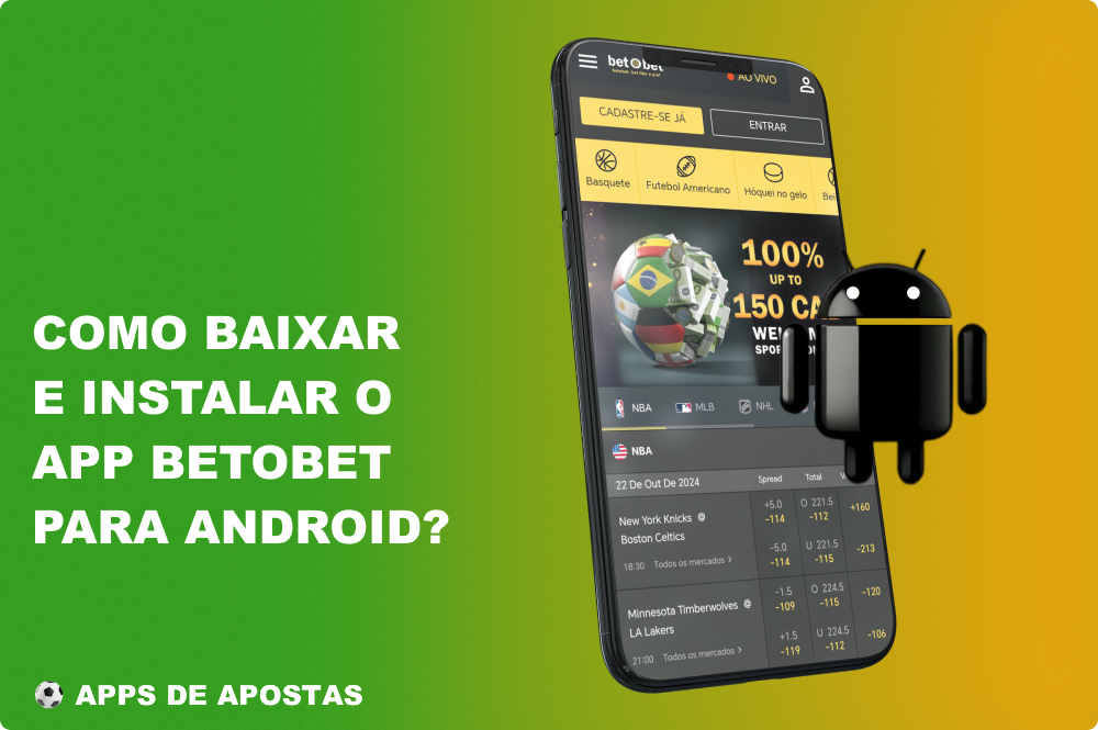 Ao instalar a aplicação Betobet para Android, os jogadores brasileiros terão acesso a apostas desportivas e a jogos populares