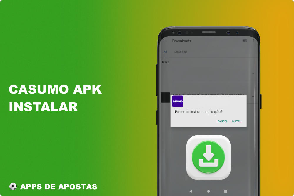 O processo de instalação da aplicação Casumo para Android é simples e não ocupa muito tempo aos jogadores brasileiros