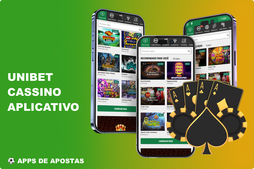 Ao descarregar a aplicação de casino Unibet, os jogadores brasileiros terão acesso a mais de 4.000 jogos de casino em qualquer altura