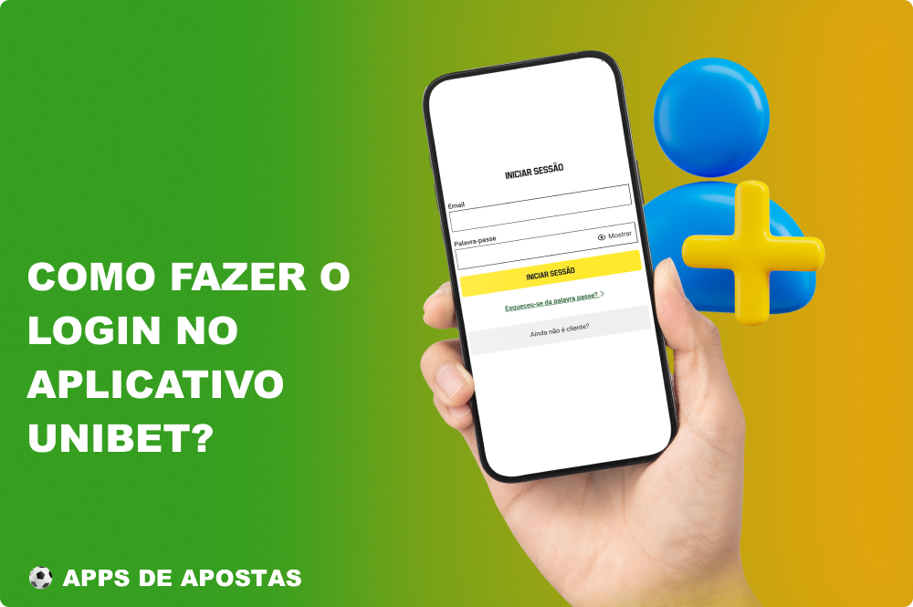 Os jogadores do Brasil que se registaram e criaram uma conta podem fazer o login através da aplicação móvel Unibet